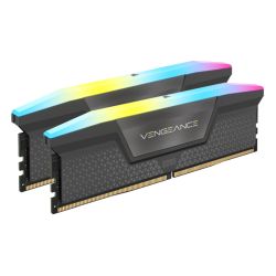 Corsair Vengeance RGB 32GB DDR5 6400MHz RAM Kit - CL36 Grey Corsair Vengeance RGB 32GB DDR5 6400MHz RAM Kit - CL36 Grey